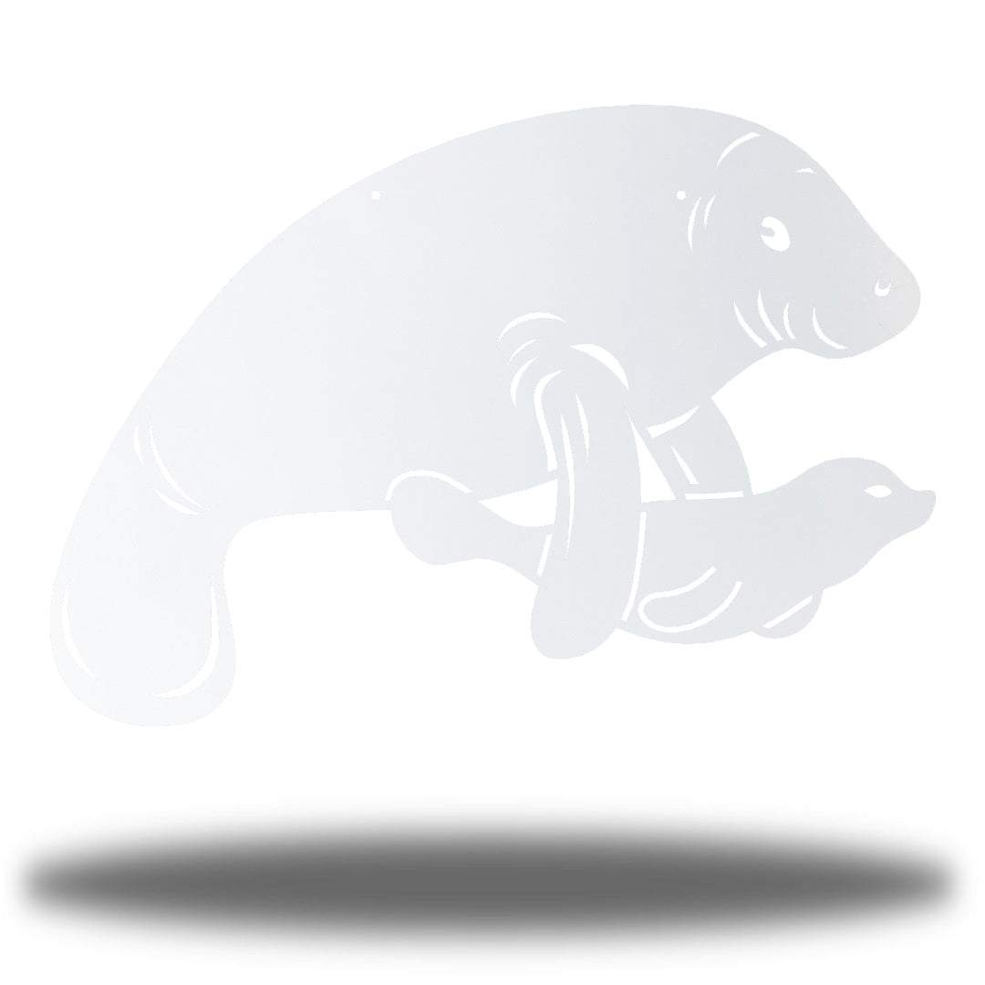 Riverside Designs-Manatee-Metal Wall Art Décor